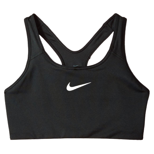 Nike Soutien-gorge de sport Pro Classic Swoosh pour Femme – Noir