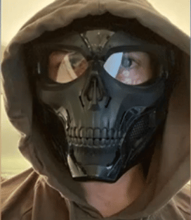 Skull Airsoft Paintball Mask, Full Face Tactical Protective Masks with Clear Lens review