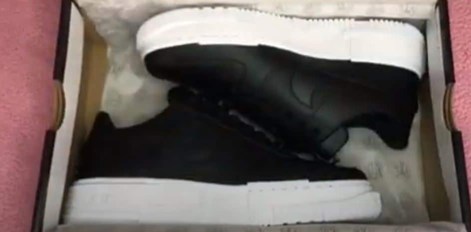 Nike Air Force 1 “Pixel Black” ?? UNBOXING