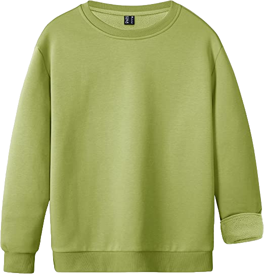Sweatshirt with fleece lining KEFITEVD solid color