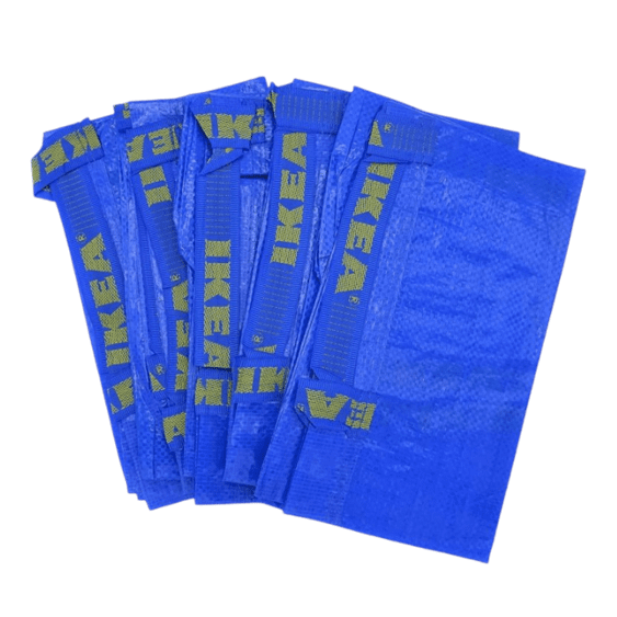 IKEA - Set of 5 large Frakta blue bags
