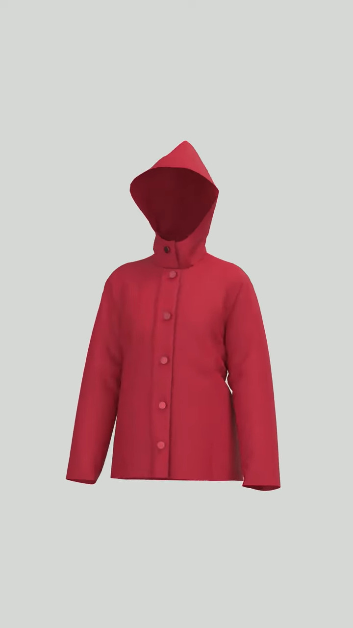 SkoleToon’s Jacket Trykk Rød Rosa For Woman